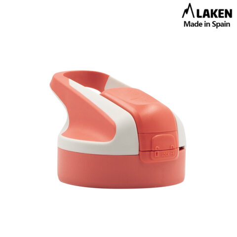 Laken Tritan Trinkflasche 450 ml – Kinderflasche mit Sicherheitsverschluss und Klappdeckel – Auslaufsicher SUMMIT SUPER HEORES