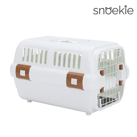 SNOEKIE Premium Transportbox vereint modernes Design, hochwertige Materialien und durchdachte Funktionalität – ideal für den sicheren und komfortablen Transport von Haustieren.