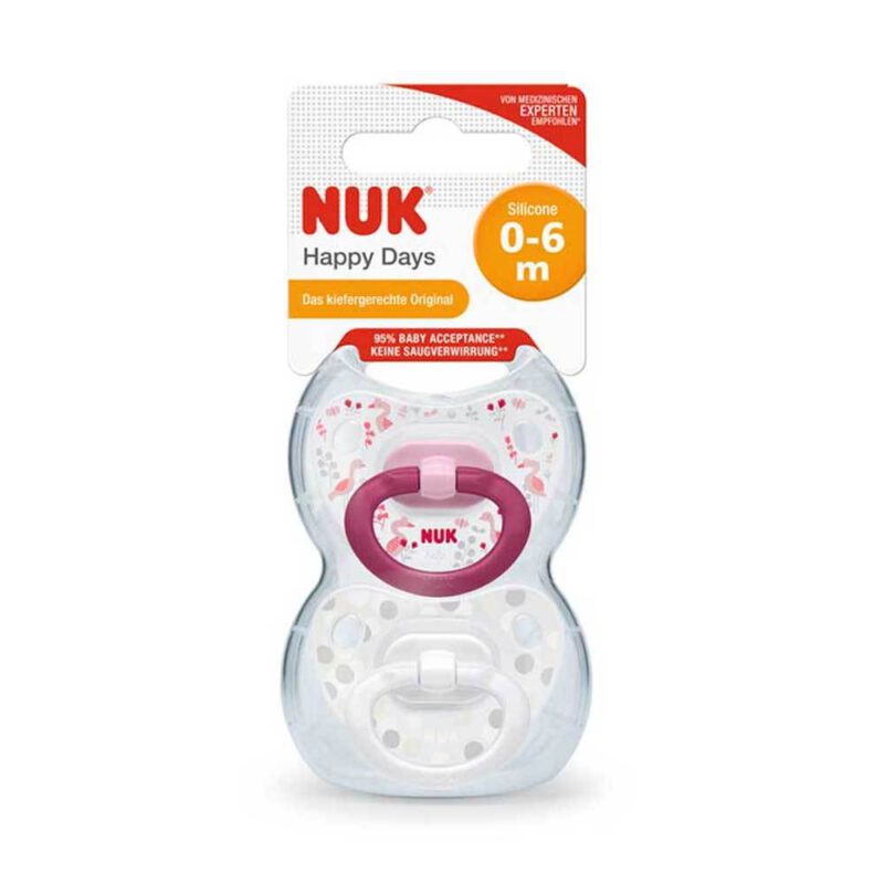 NUK Babyschnuller Happy Days 0-6 Monate