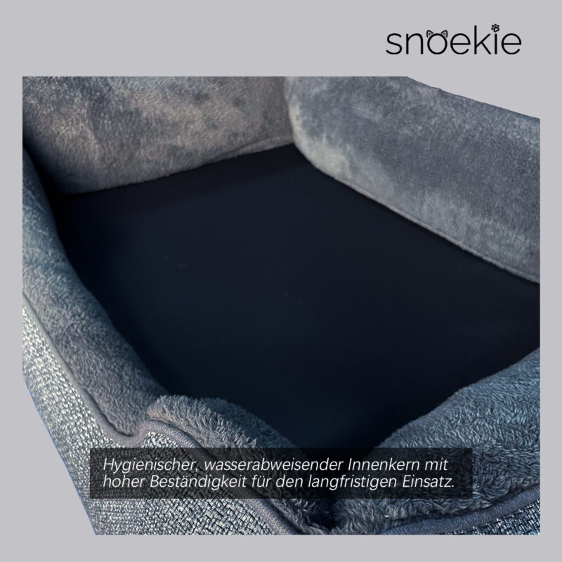 7 Snoekie Orthopädisches Haustierbett Gaia