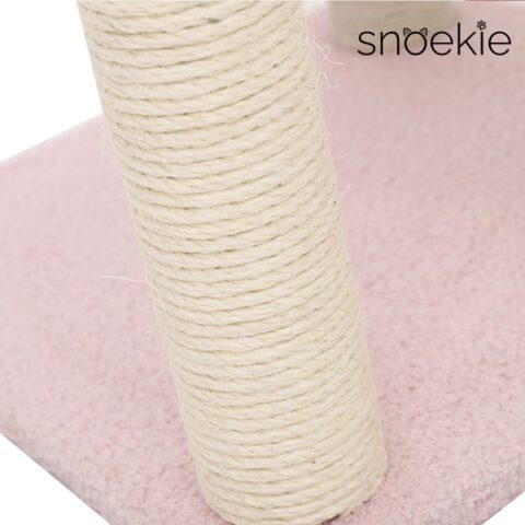 Snoekie Moderner Design-Kratzbaum mit transparenter Liegeschale