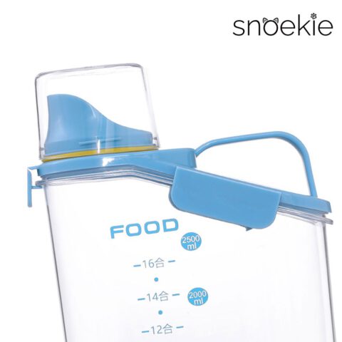 Snoekie Vorratsdosen mit Deckel – Luftdichte Aufbewahrungsbehälter für Lebensmittel & Tierfutter, BPA-frei, mit Ausgießer, ideal für Reis, Müsli, Hundefutter & Katzenfutter