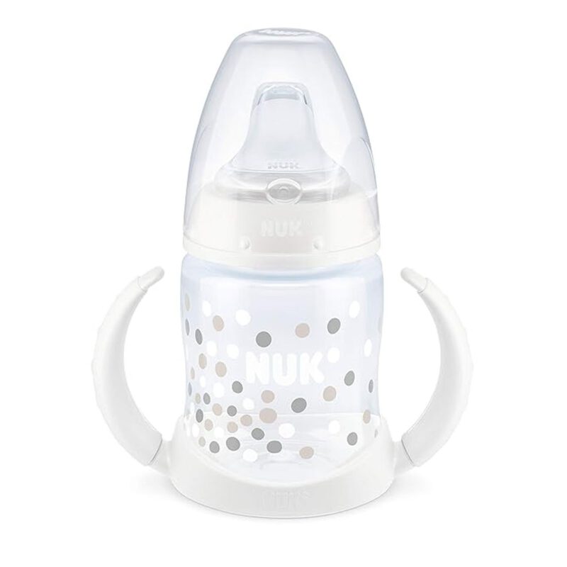 NUK First Choice Trinklernbecher | Trinklernflasche150ml weiß