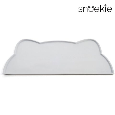 snoekie Rutschfeste Silikon-Futtermatte – 46.5×25.8 cm, Katzenform, Wasserdicht, Leicht zu Reinigen