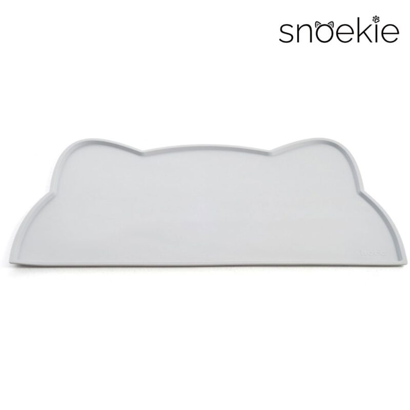 snoekie Rutschfeste Silikon-Futtermatte – 46.5×25.8 cm, Katzenform, Wasserdicht, Leicht zu Reinigen