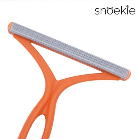 snoekie Tierhaar-Entferner – 2-in-1 Fell- und Haarentferner für Hunde & Katzen, Abzieher für Teppiche, Böden & Möbel
