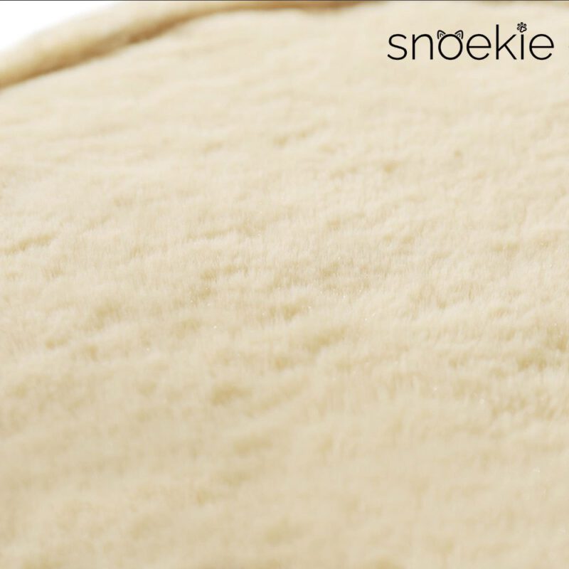 Snoekie Kratzsäule und Spielturm für Katzen mit zwei Höhlen, Plüschbällen & Kratzoberfläche, 71 cm hoch
