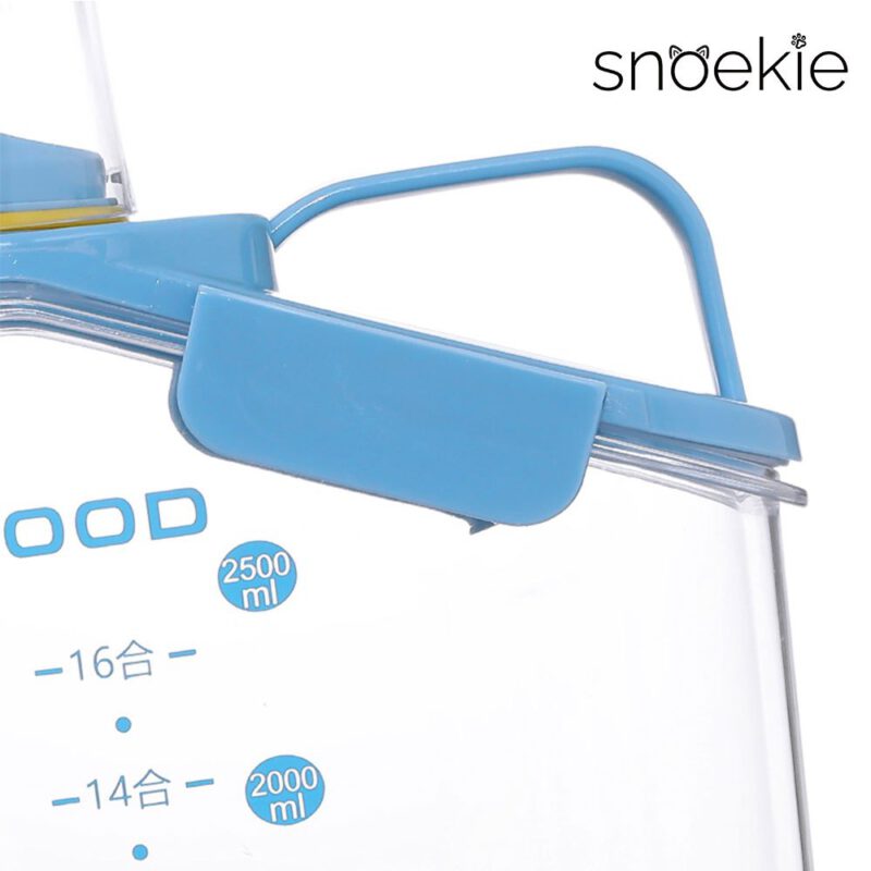 Snoekie Vorratsdosen mit Deckel – Luftdichte Aufbewahrungsbehälter für Lebensmittel & Tierfutter, BPA-frei, mit Ausgießer, ideal für Reis, Müsli, Hundefutter & Katzenfutter