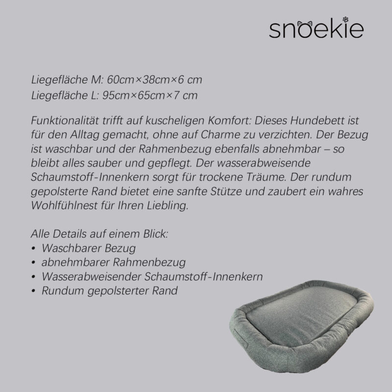 Snoekie Hundebett Lucy