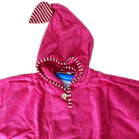 Morgenstern Kinder Badeponcho aus Baumwolle Schloss