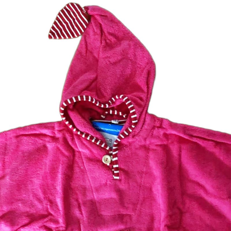 Morgenstern Kinder Badeponcho aus Baumwolle Schloss