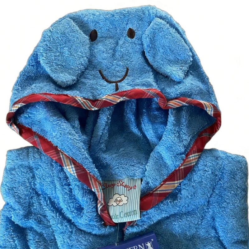 Morgenstern Kinder Badeponcho aus 100 % Baumwolle Hund