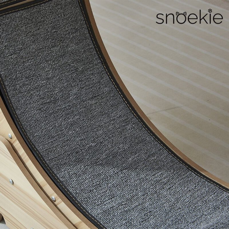Snoekie KT-1100 – Leises Indoor Katzenlaufrad groß für Wohnungskatzen – stabil