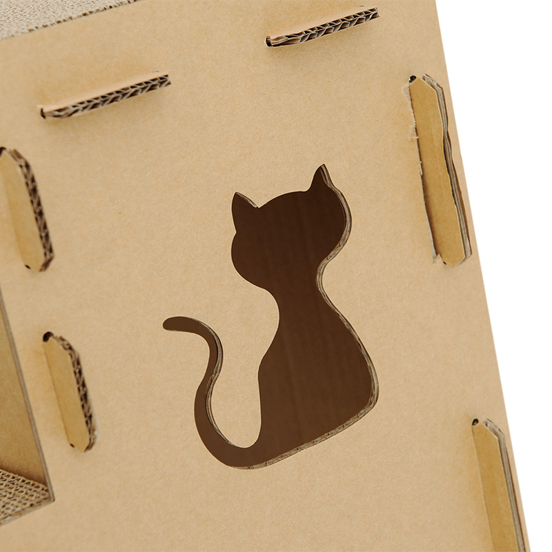 Snoekie Dreischichtiges Kratzbrett aus Wellpappe – robust, langlebig und ideal für spielaktive Katzen