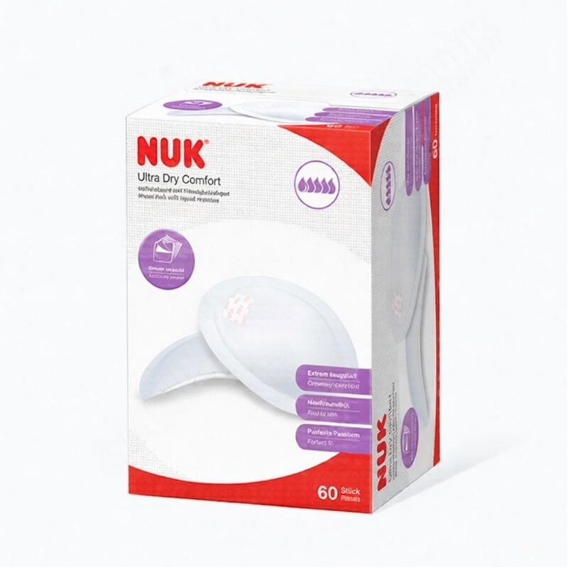 NUK Ultra Dry Comfort Stilleinlagen praktische 60er-Box mit Aufreißperforation