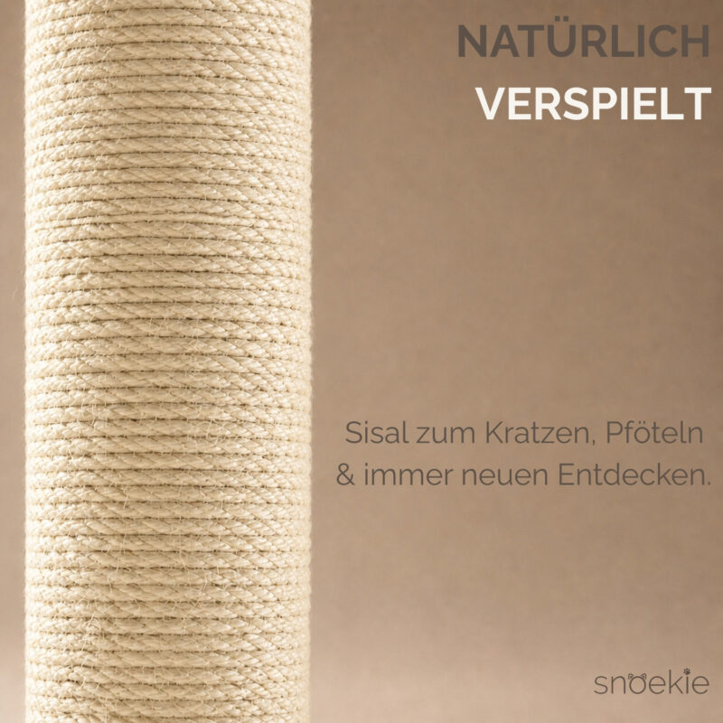9fcbb29b-58a5-43b1-ba62-a48f646d258c_1500x1500.jpeg.format.jpg SNOEKIE Katzenbaum |Katzenmöbel aus massivem Gummibaumholz 120 cm stabiler Kratzbaum mit Liegeflächen Sisal Stämmen und elegantem Design für moderne Wohnräume
