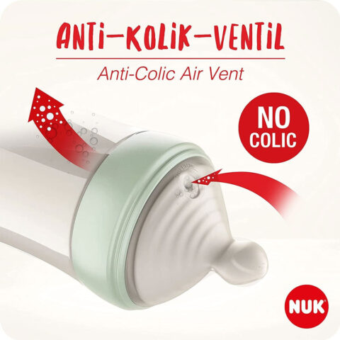 Babyflasche NUK Baby Glasflasche VORTEIL set 240ml+120ml