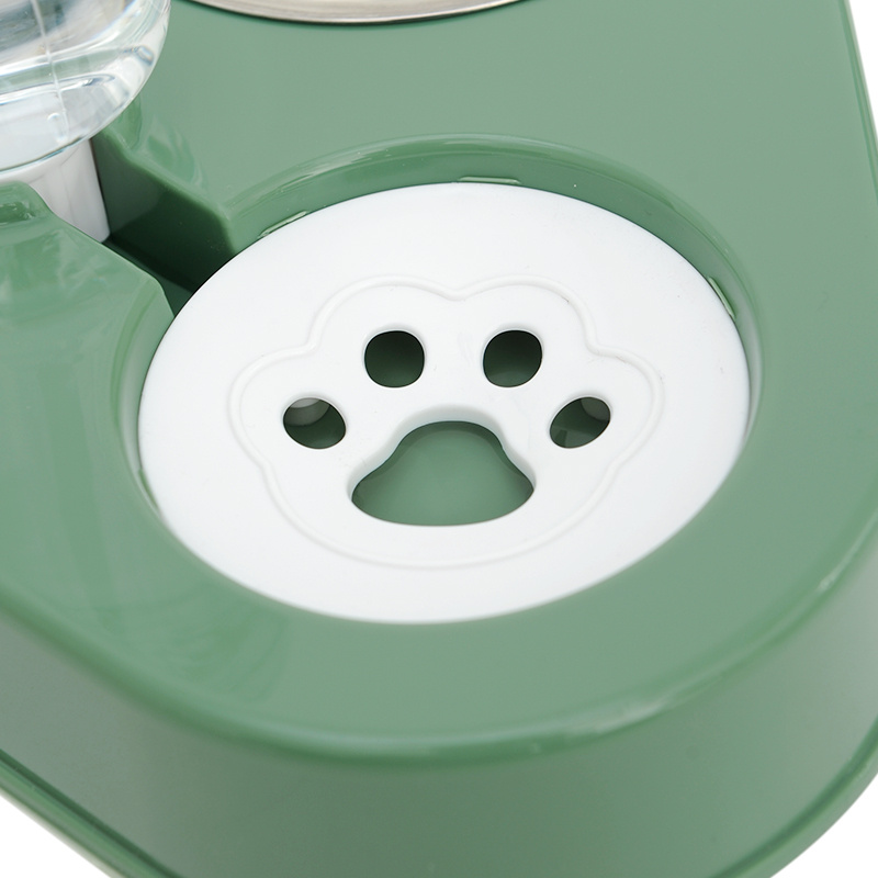 Snoekie automatischer Wasserspender mit drei Schüsseln – klein (Pink/Blau)