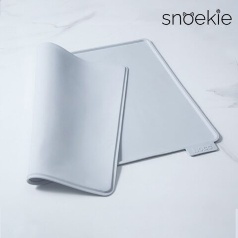 snoekie XL Silikon-Futtermatte – 55×39 cm, Rutschfest, Wasserdicht, Extra Groß, Leicht zu Reinigen