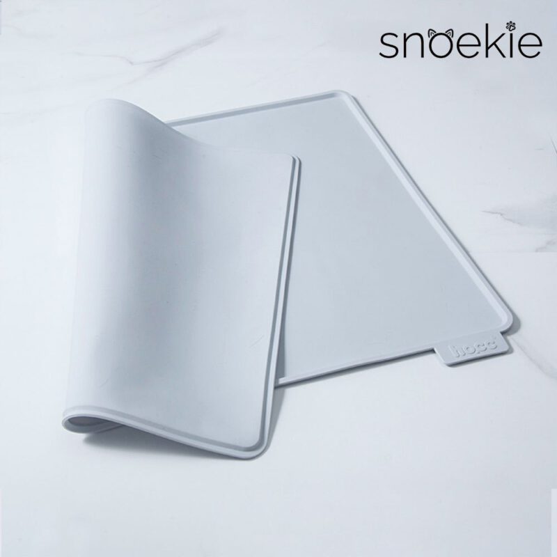 snoekie XL Silikon-Futtermatte – 55×39 cm, Rutschfest, Wasserdicht, Extra Groß, Leicht zu Reinigen