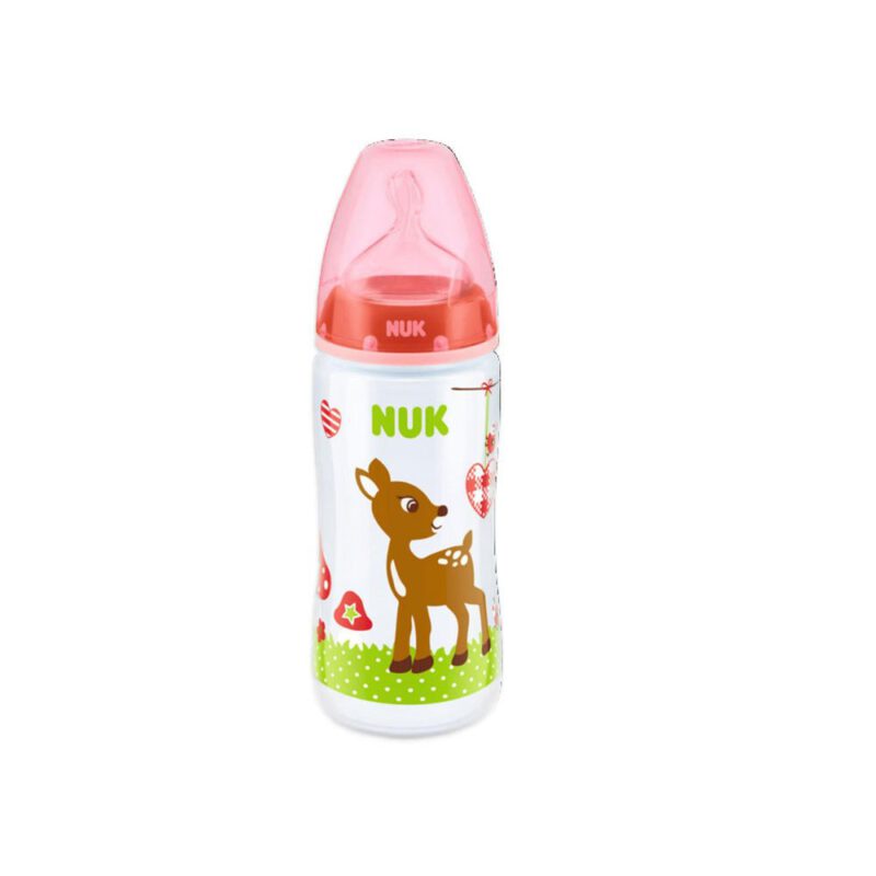 NUK First Chice Flasche 300ml BABYGLÜCK mit 0-6M