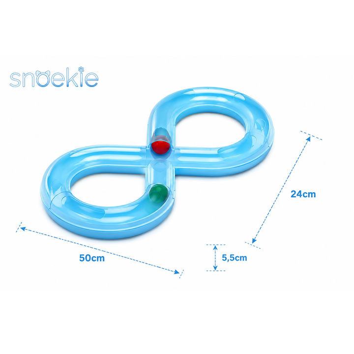 c0a0eb68-0e70-4a1a-8383-e5750ba4b67e_720x720.jpeg.format.jpg SNOEKIE Katzenspielzeug mit Ballbahn, interaktive Spielschiene in Acht-Form, transparentes Katzen-Spielzeug aus PP mit 2 Spielbällen, 50 × 24 × 5,5 cm, Beschäftigungsspielzeug für Katzen