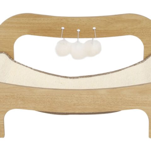 Snoekie Katzen-Chaiselongue aus Holz – stilvolles Design und eleganter Komfort für Ihre Katze