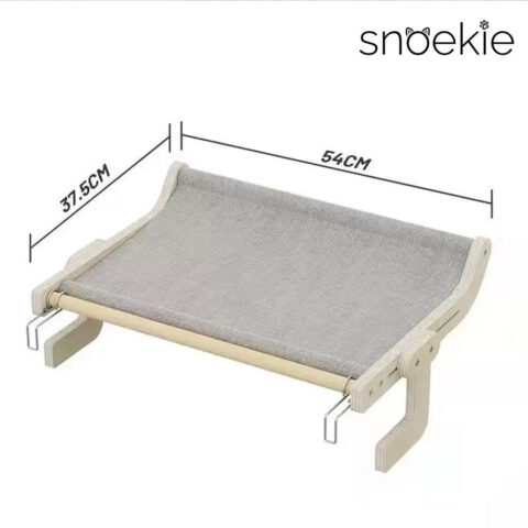 SNOEKIE Katzenliege zur Bettbefestigung