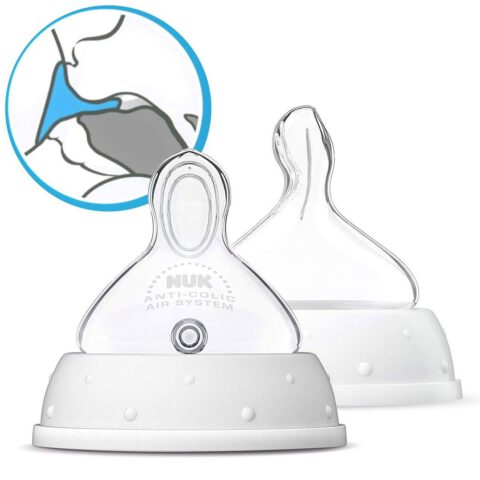 NUK First Choice Babyflasche mit 1M Sauger 150ml Grün