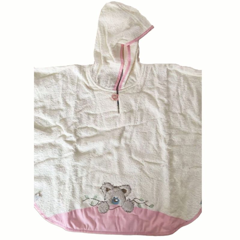 Morgenstern Kinder Badeponcho aus Baumwolle Bear