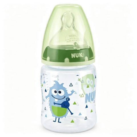 NUK First Choice Babyflasche mit 1M Sauger 150ml Grün