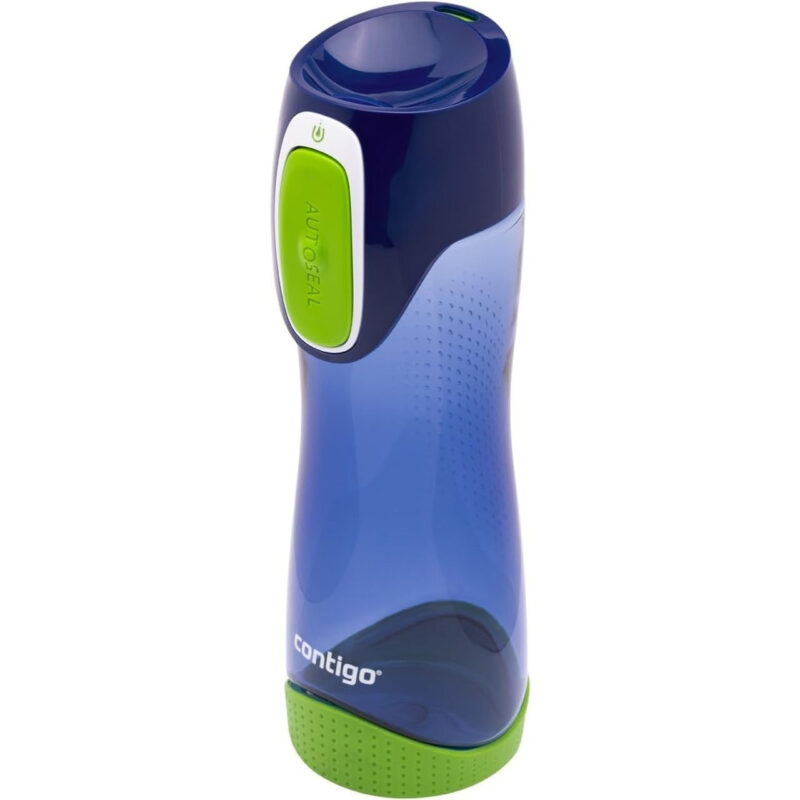 Contigo Trinkflasche Swish Autoseal, große Kunststoff Wasserflasche für Kinder, 500 ml