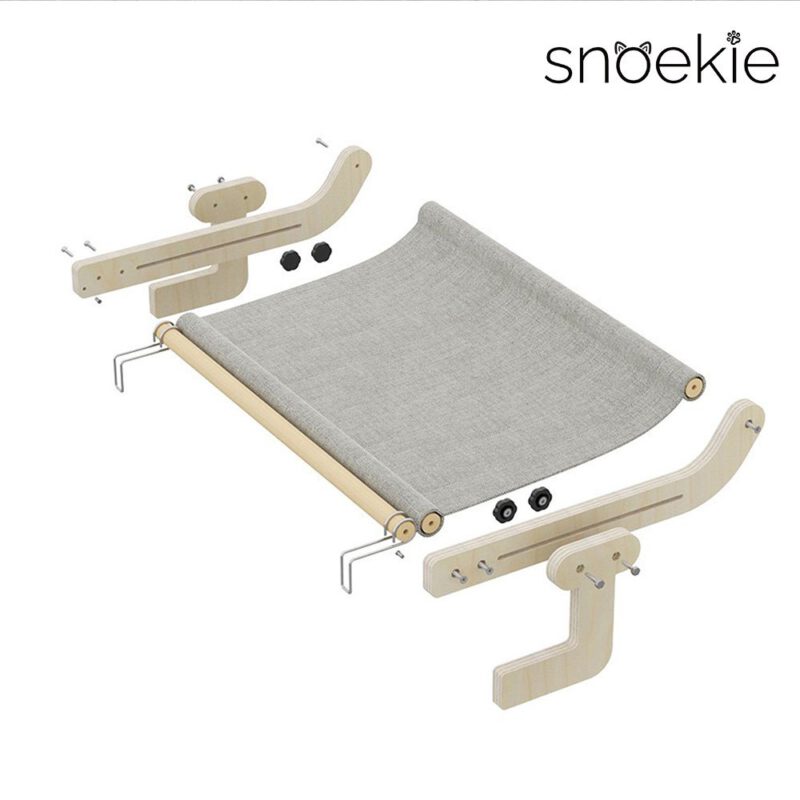 SNOEKIE Katzenliege zur Bettbefestigung