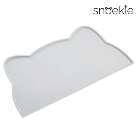 snoekie Rutschfeste Silikon-Futtermatte – 46.5×25.8 cm, Katzenform, Wasserdicht, Leicht zu Reinigen
