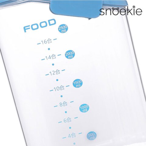 Snoekie Vorratsdosen mit Deckel – Luftdichte Aufbewahrungsbehälter für Lebensmittel & Tierfutter, BPA-frei, mit Ausgießer, ideal für Reis, Müsli, Hundefutter & Katzenfutter
