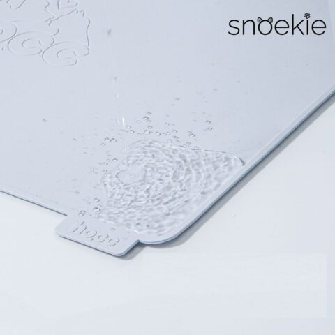 snoekie XL Silikon-Futtermatte – 55×39 cm, Rutschfest, Wasserdicht, Extra Groß, Leicht zu Reinigen