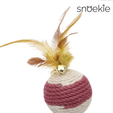 Snoekie Moderner Design-Kratzbaum mit transparenter Liegeschale
