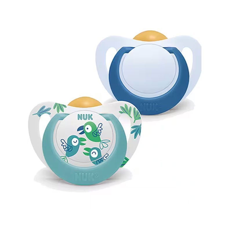 NUK Baby Pacifier 2-Pack Latex 18-36M & NUK Pacifier