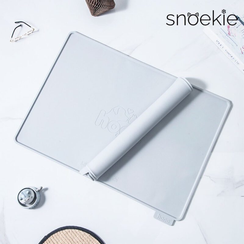 snoekie XL Silikon-Futtermatte – 55×39 cm, Rutschfest, Wasserdicht, Extra Groß, Leicht zu Reinigen