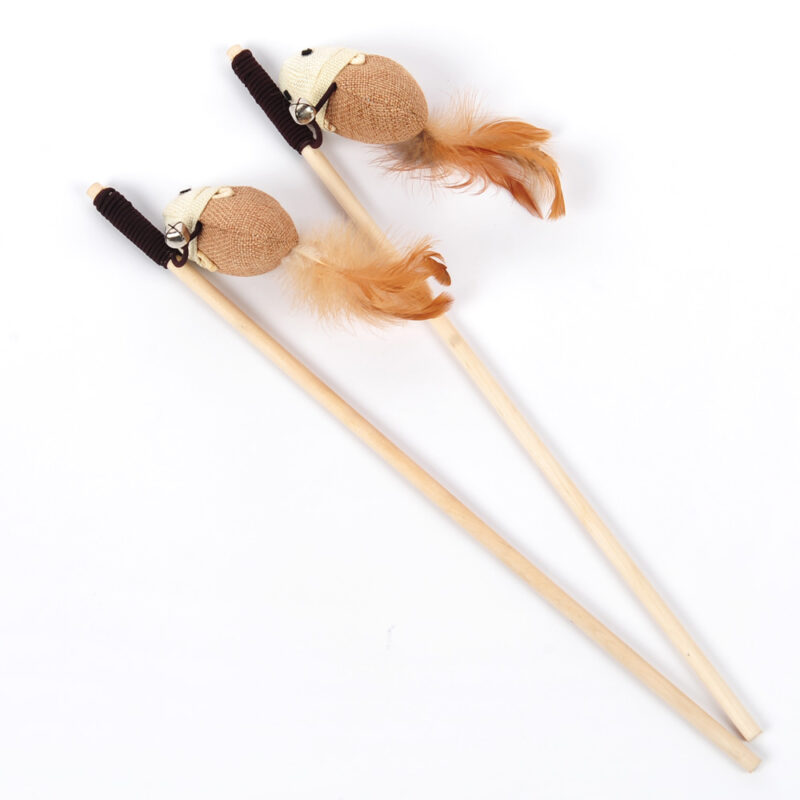 tb2 Snoekie Holz-Katzenspielzeug