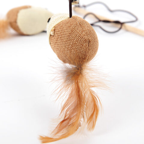 tb6 Snoekie Holz-Katzenspielzeug