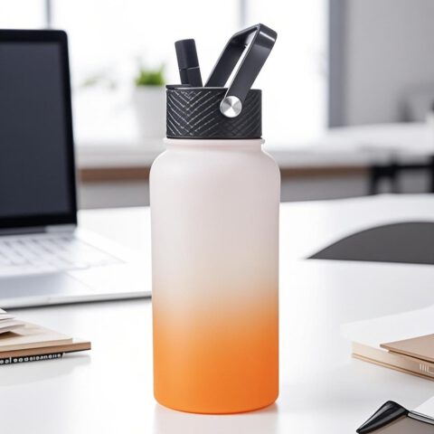 Snoekie Thermos Trinkflasche 800ml orange