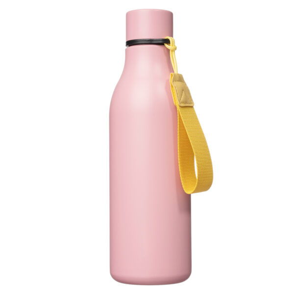 Snoekie Thermobecher 530 ml – Isolierte Edelstahlflasche  mit Trageschlaufe | Hält Heiß & Kalt | Auslaufsicher, kompakt & stylisch |lebensmittelecht geprüft (SGS / EU 1935/2004 – Bild 2