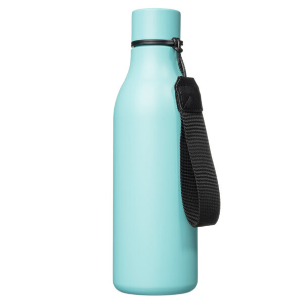 Snoekie Thermobecher 530 ml – Isolierte Edelstahlflasche  mit Trageschlaufe | Hält Heiß & Kalt | Auslaufsicher, kompakt & stylisch |lebensmittelecht geprüft (SGS / EU 1935/2004 – Bild 4