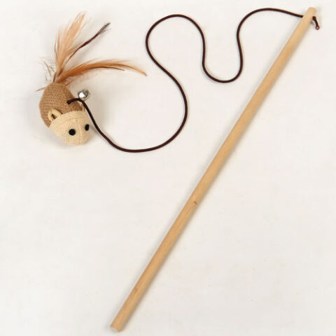 分类1 Snoekie Holz-Katzenspielzeug