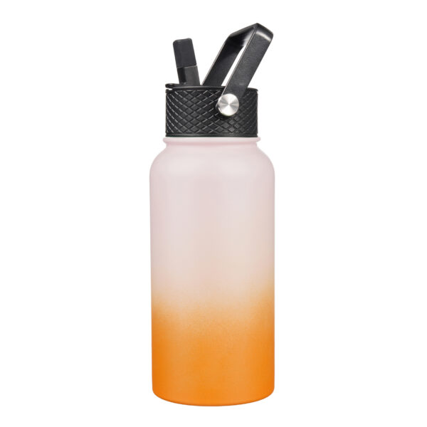 Snoekie Thermoflasche 800 ml – Edelstahl Trinkflasche | Vakuumisoliert, BPA-frei, mit 3 verschiedenen Deckeln & Trinkhalmen | hält Warm & Kalt | Auslaufsicher| lebensmittelecht geprüft (SGS / EU 1935/2004 – Bild 6