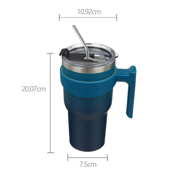 Snoekie Reise-Thermosbecher 900ml dunkel blau – Bild 5