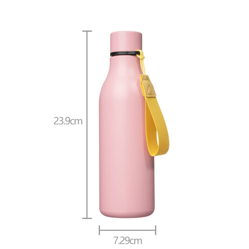 粉色 Snoekie Thermosflasche 530ml rosa