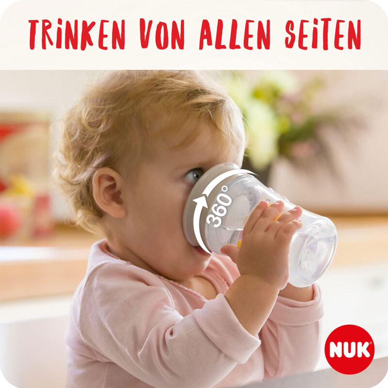 通用2048-4 NUK Magic Cup starter set l  mit Ersatz-Silikondichtscheibe